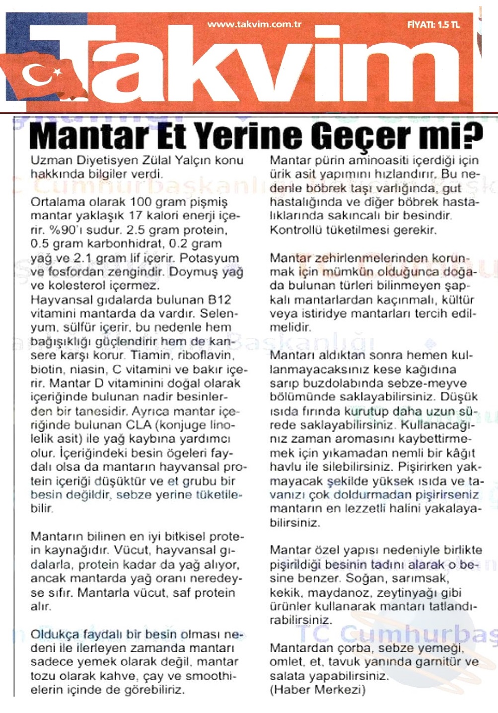 Takvim Gazetesi